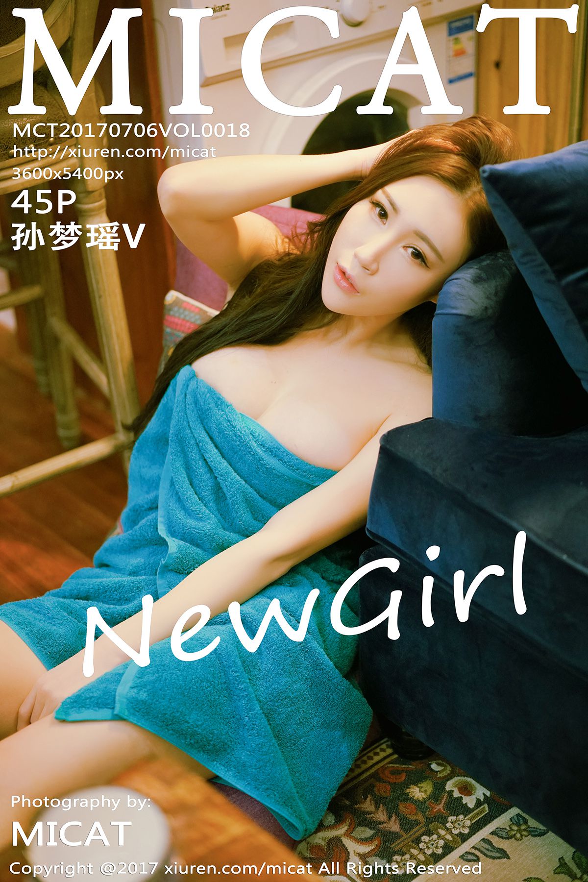 [MICAT猫萌榜] 2017.07.06 VOL.018 -孙梦瑶V [45P-154M]