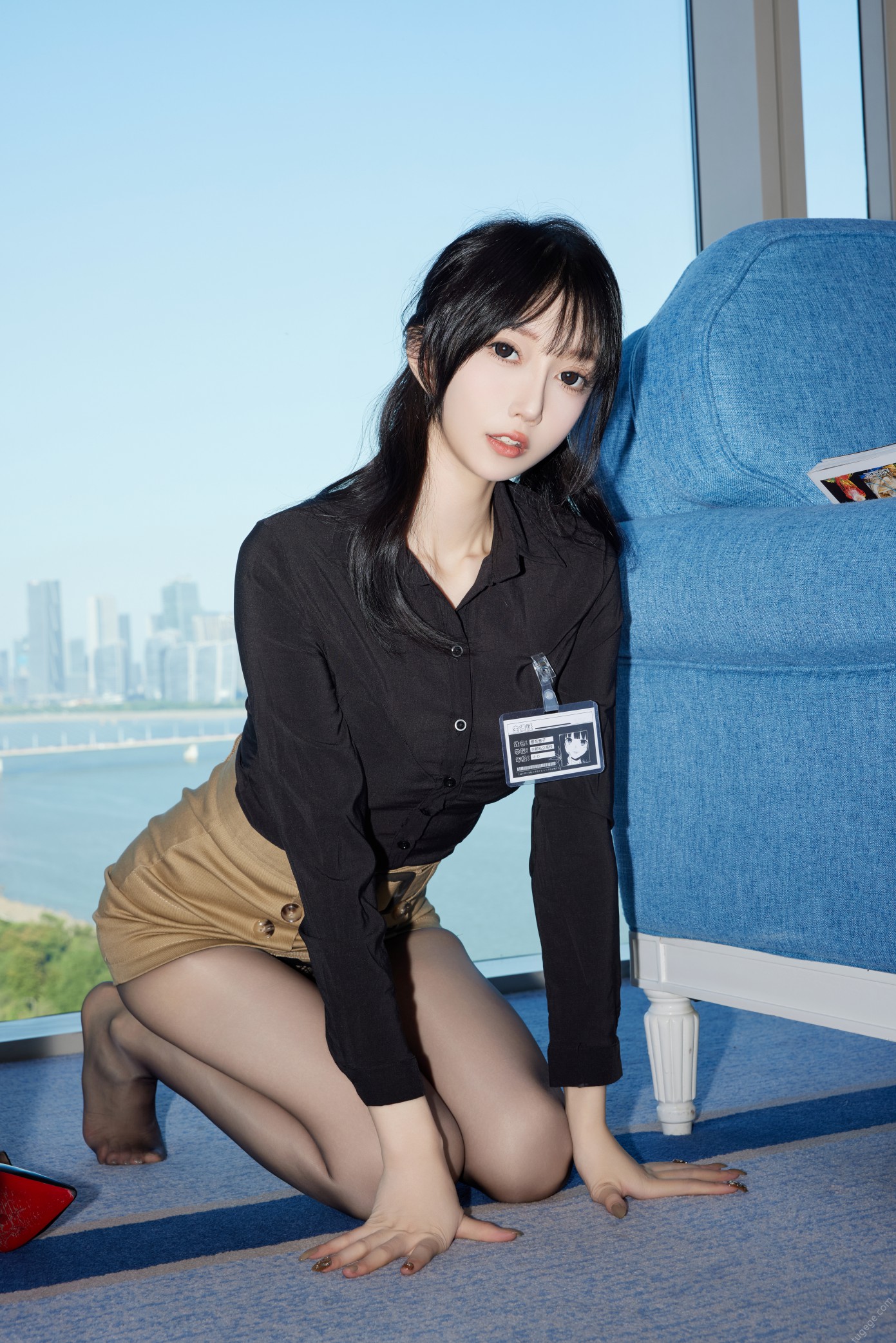 内购无水印 [XIUREN秀人网] NO.9309 玥儿玥黑丝红丝带 [82P-1864MB]