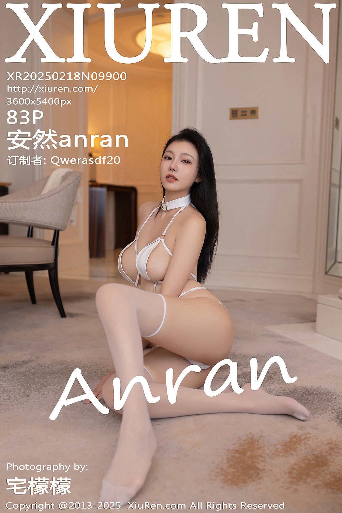 [XIUREN秀人网] 2025.02.18 NO.9900 安然anran [83P-838MB]